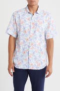 Tommy Bahama Coconut Point Marlin Mania Short Sleeve Button-Up Shirt