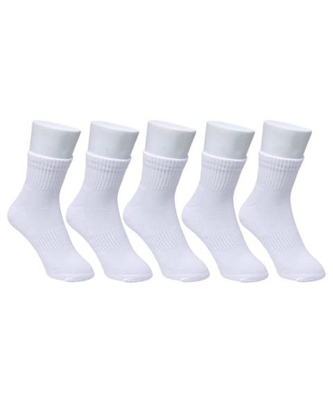 Organic Cotton Half Cushion Quarter Sock 5-pack