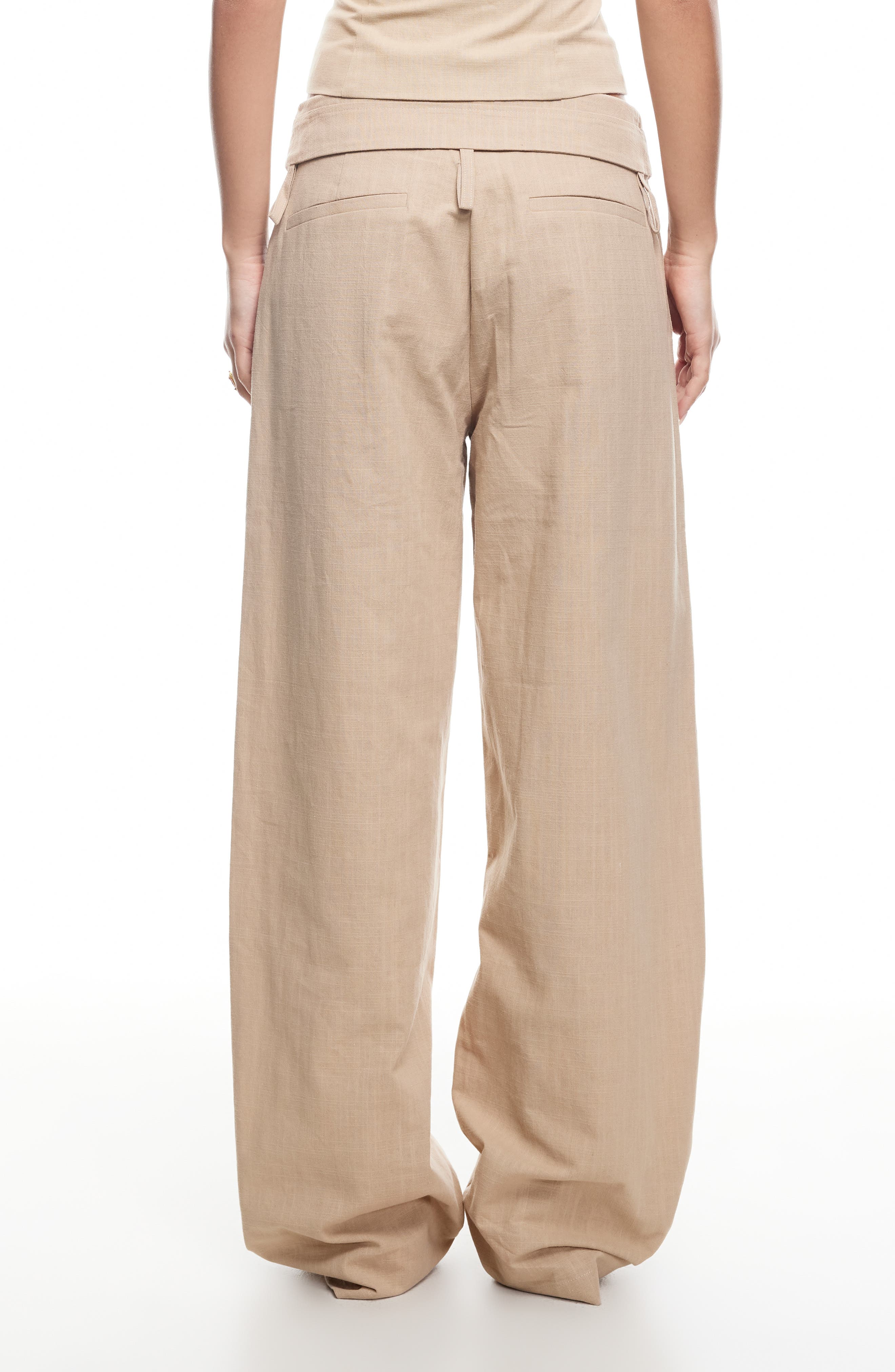 Flourish Foldover Wide Leg Pants - image 2
