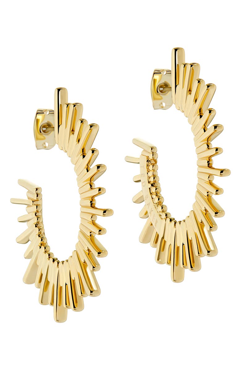 Ted Baker London Sunrria Sunray Large Hoop Earrings, Alternate, color, 