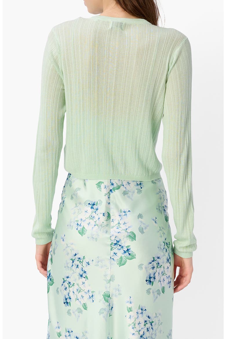 Maura Lightweight Cardigan, Alternate, color, CLEARWATER