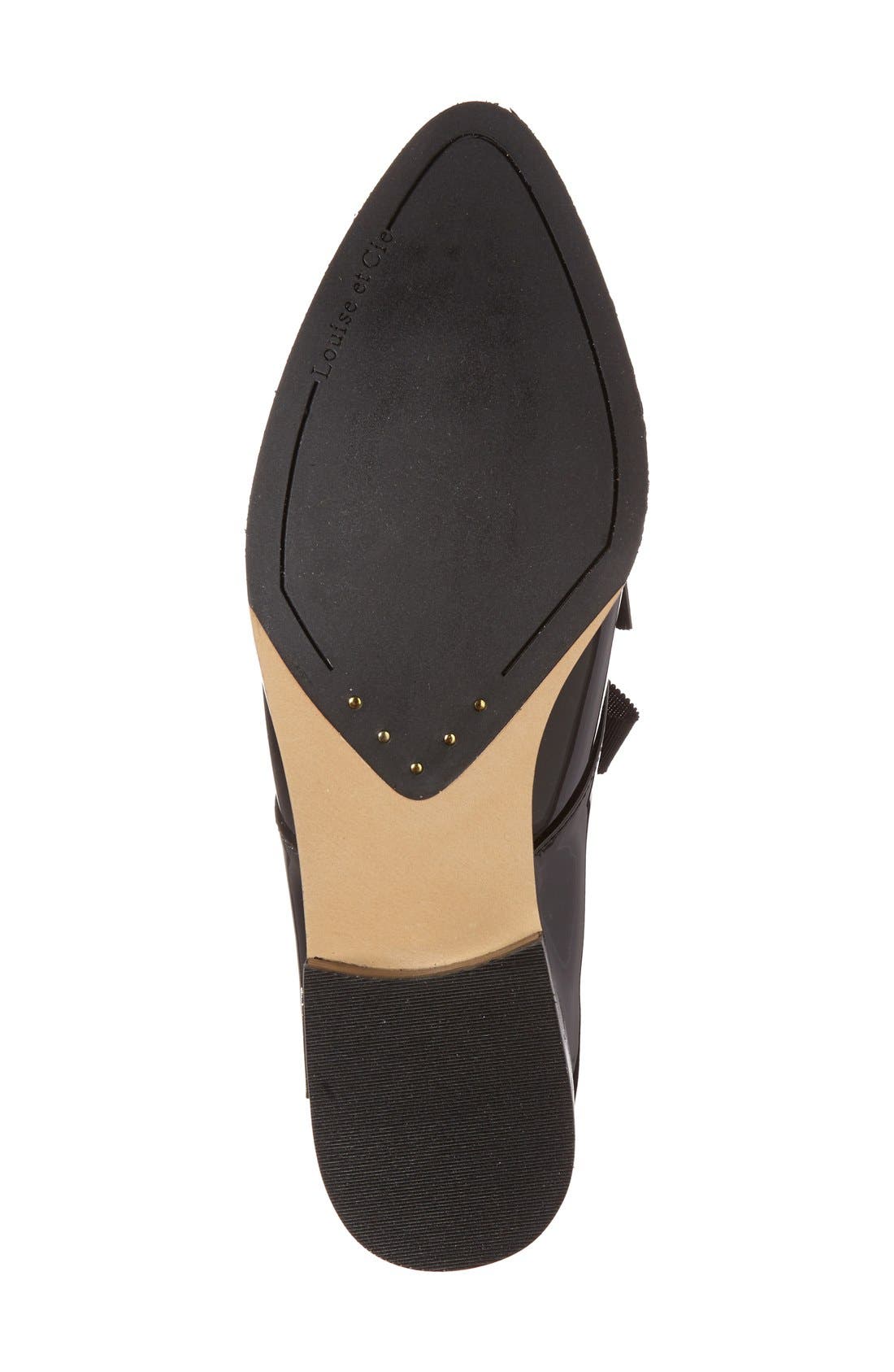 Adwin Almond Toe Oxford (Nordstrom Exclusive), Alternate, color, BLACK PATENT
