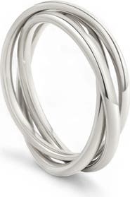 Mint & Lily Dainty Interlocking Fidget Ring