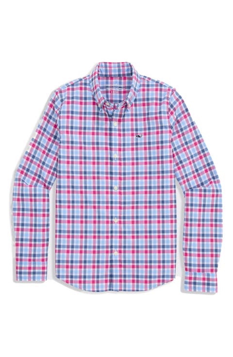Kids' Performance Button-Down Shirt