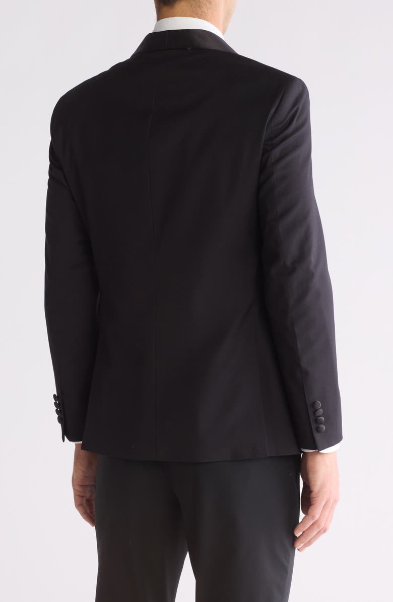 Ike Behar Stretch Tuxedo Jacket, Alternate, color,