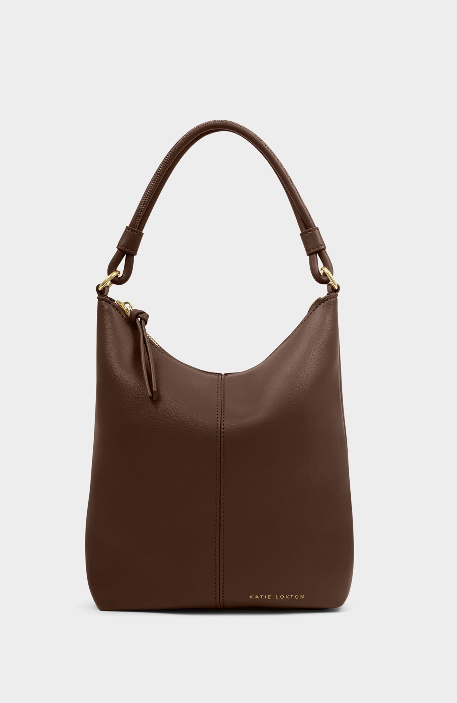 Hallie Satchel Bag, Alternate, color, Dark Chocolate