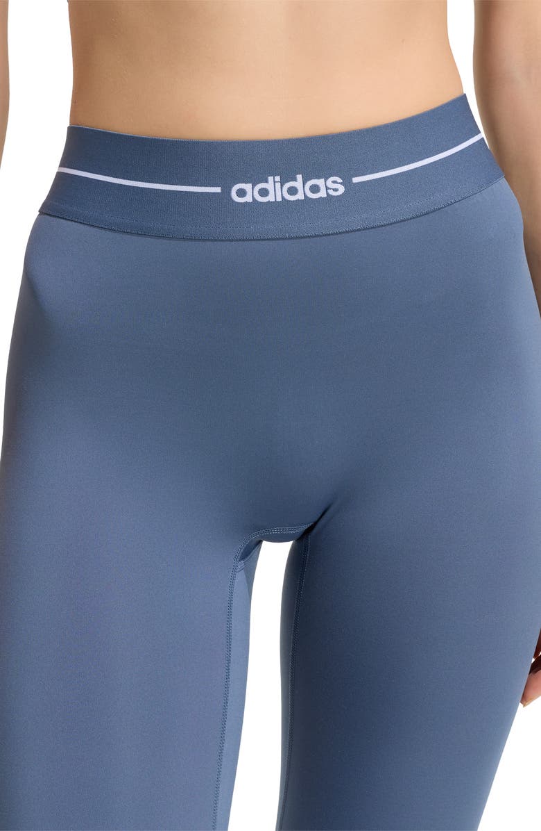 adidas Originals Logo Elastic Waist Leggings, Alternate, color, Preloved Ink