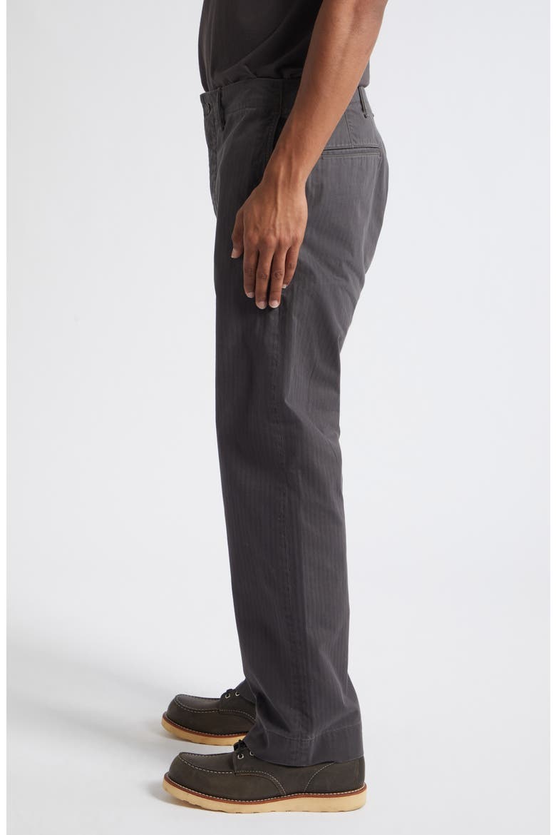 Cotton Herringbone Twill Field Pants, Alternate, color, WASHED BLACK
