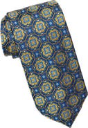 Ted Baker London Ashbridge Ornate Medallion Silk Blend Tie
