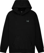 Dalix Womens Butterfly Midweight Fleece Relaxed Hooded Sweatshirt