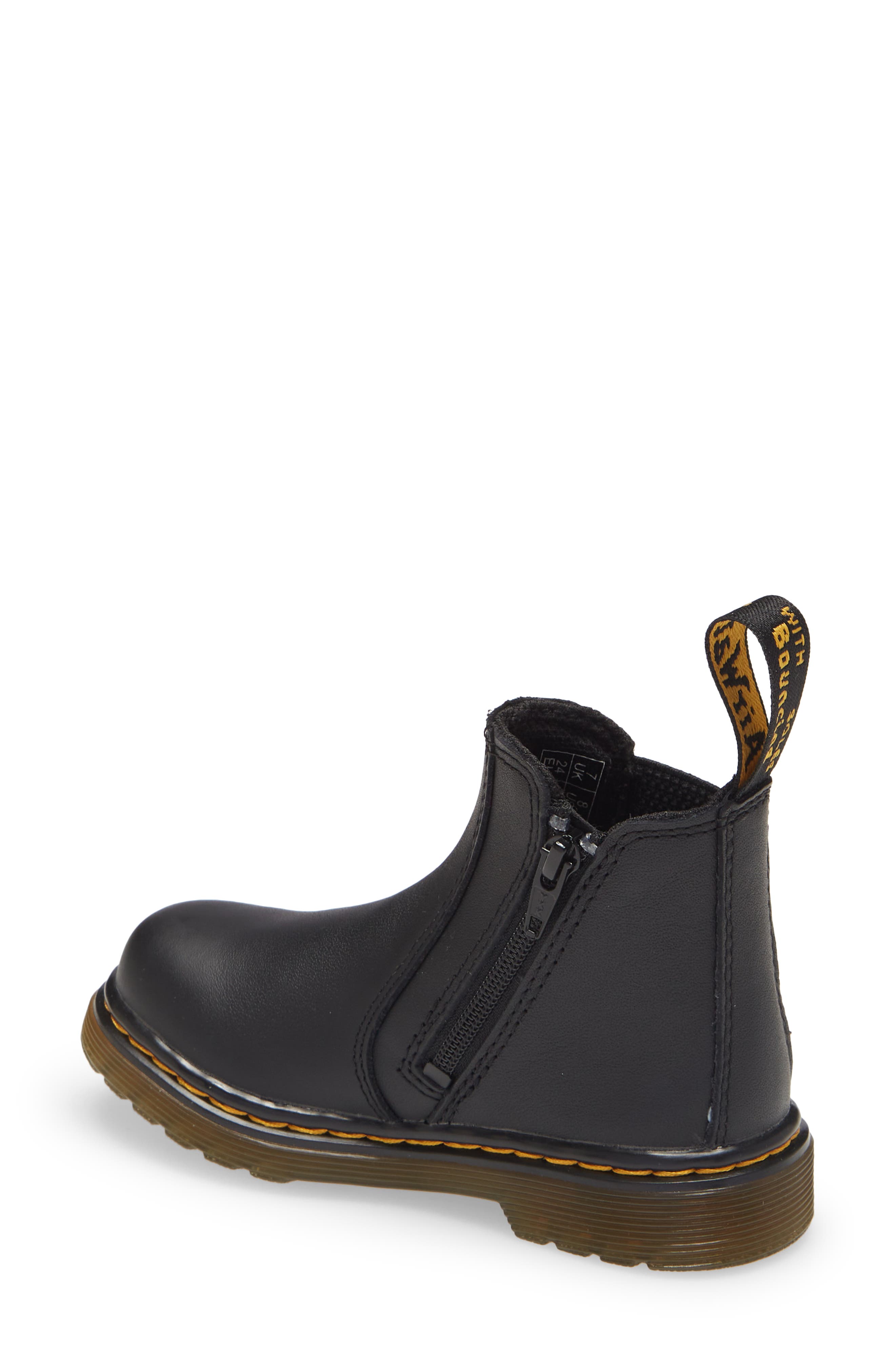 Dr. Martens Kids' 2976 Chelsea Boot, Alternate, color, Black