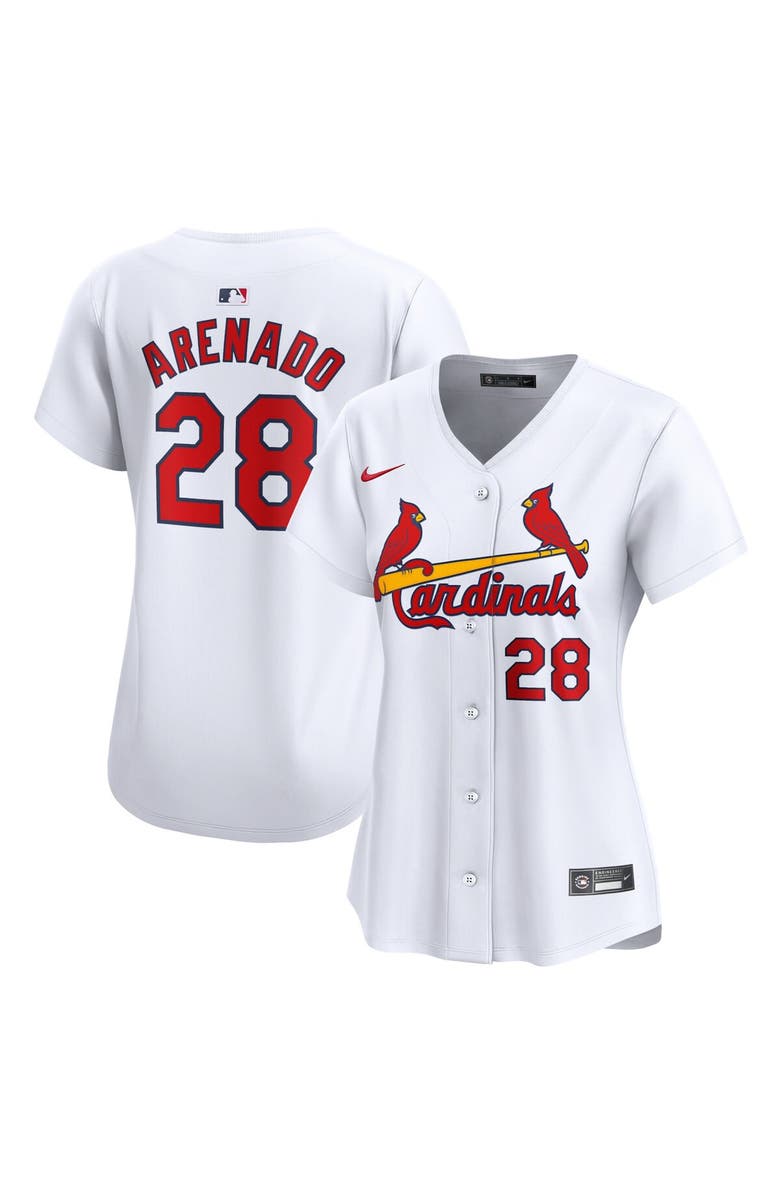 Nike Women's Nike Nolan Arenado White St. Louis Cardinals Home Limited Player Jersey, Alternate, color, White