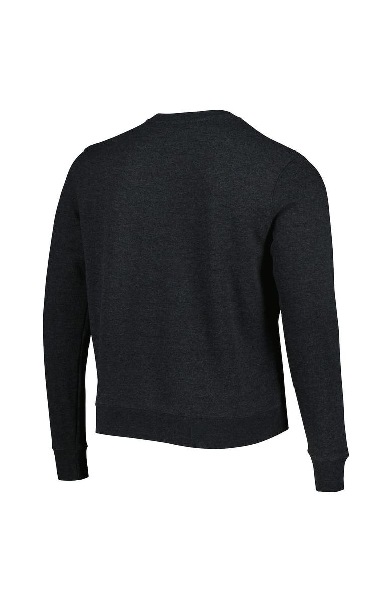 '47 Men's '47 Heathered Black Jacksonville Jaguars Bypass Tribeca Pullover Sweatshirt, Alternate, color, Black