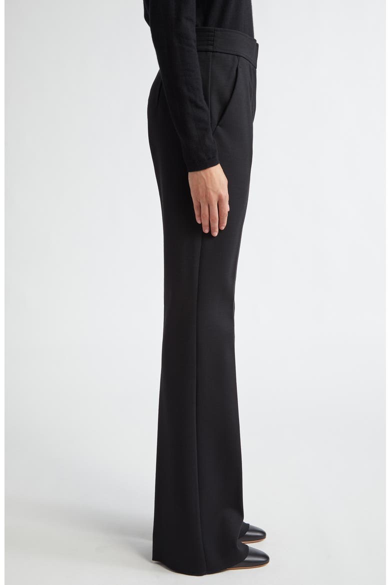 Yana Jersey Flare Leg Pants, Alternate, color, BLACK