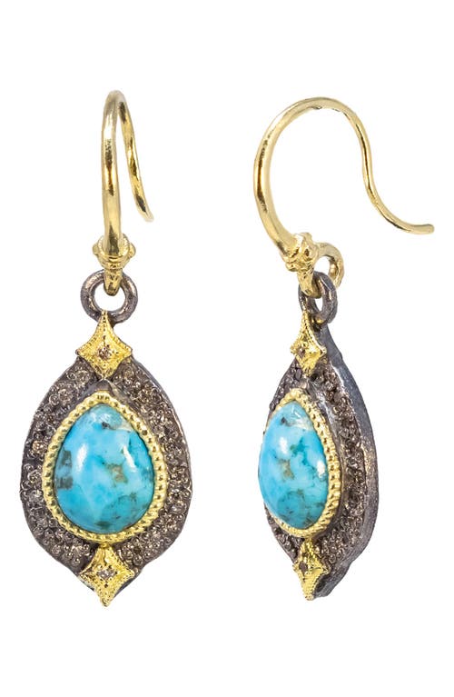 Armenta Turquoise Drop Earrings In Turquoise
