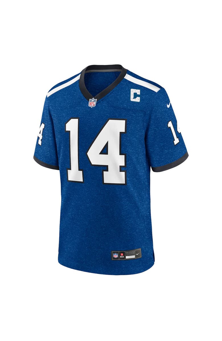 Nike Men's Nike Alec Pierce Blue Indianapolis Colts Alternate Game Jersey, Alternate, color, 