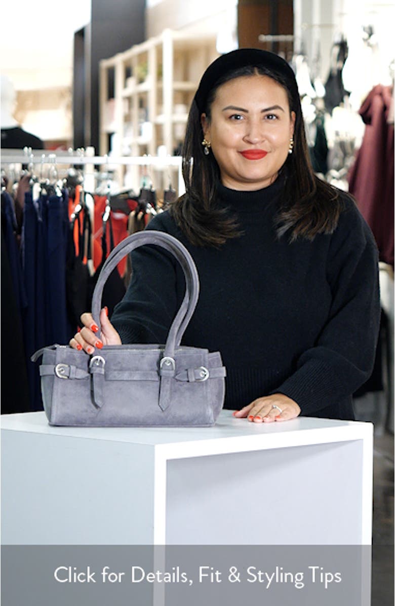 Dominique Leather Shoulder Bag, sales video thumbnail