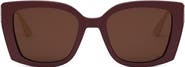 DIOR 30Montaigne S13I 53mm Square Sunglasses