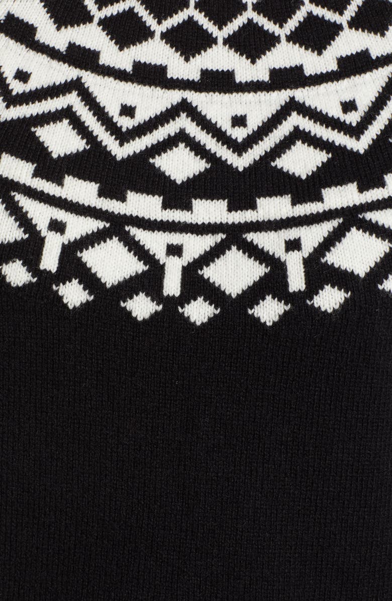 1901 Fair Isle Shrunken Turtleneck Sweater, Alternate, color, 