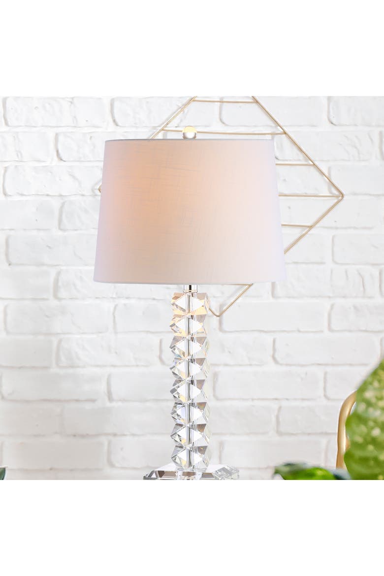 Julia Crystal LED Table Lamp, Main, color, Clear