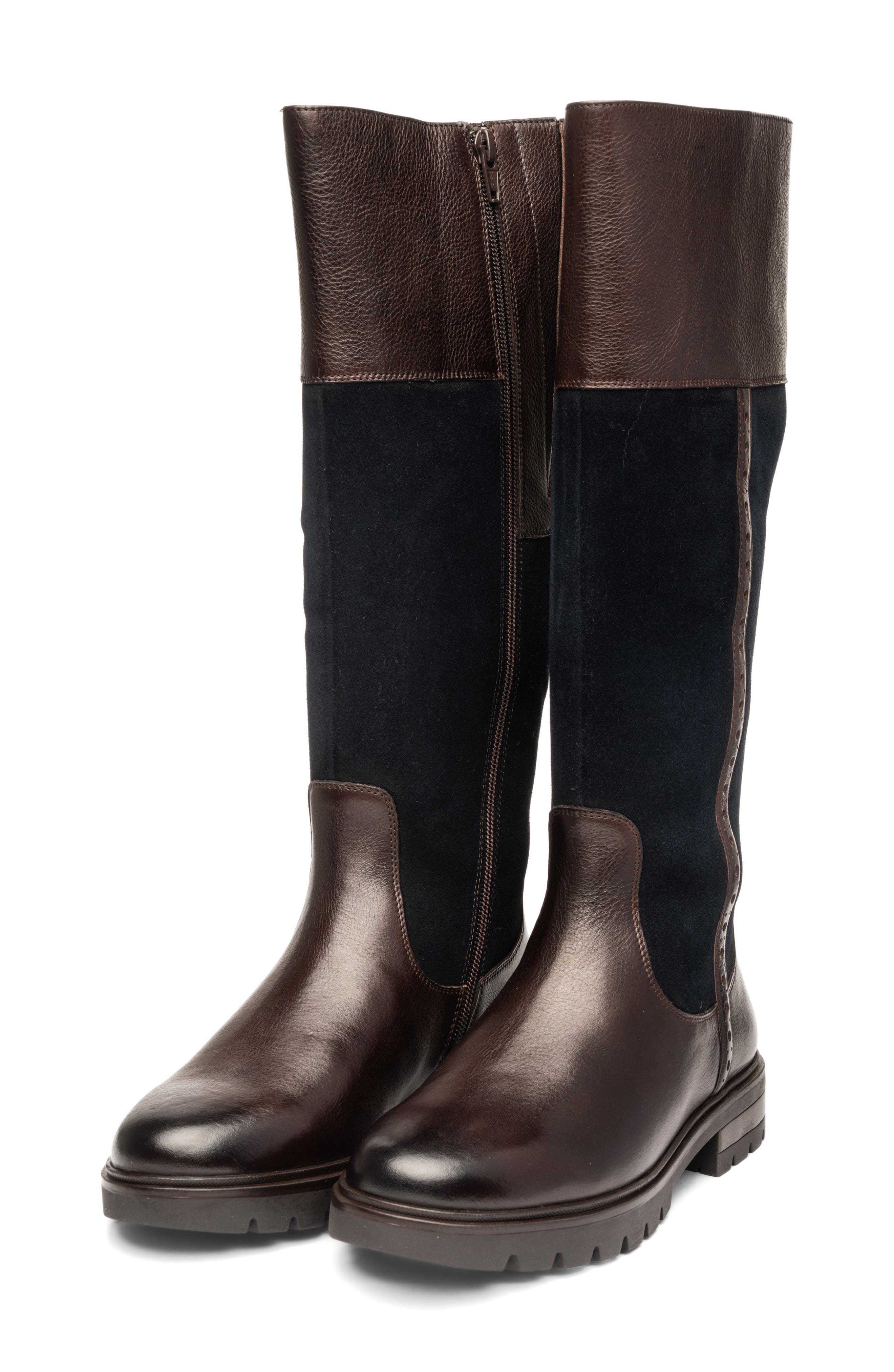 Celandine Knee High Boot, Alternate, color, BROWN