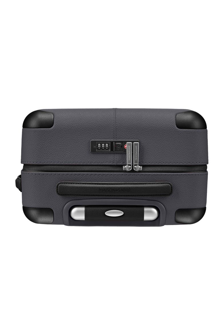 The Carry On Suitcase, Alternate, color, Graphite Caviar
