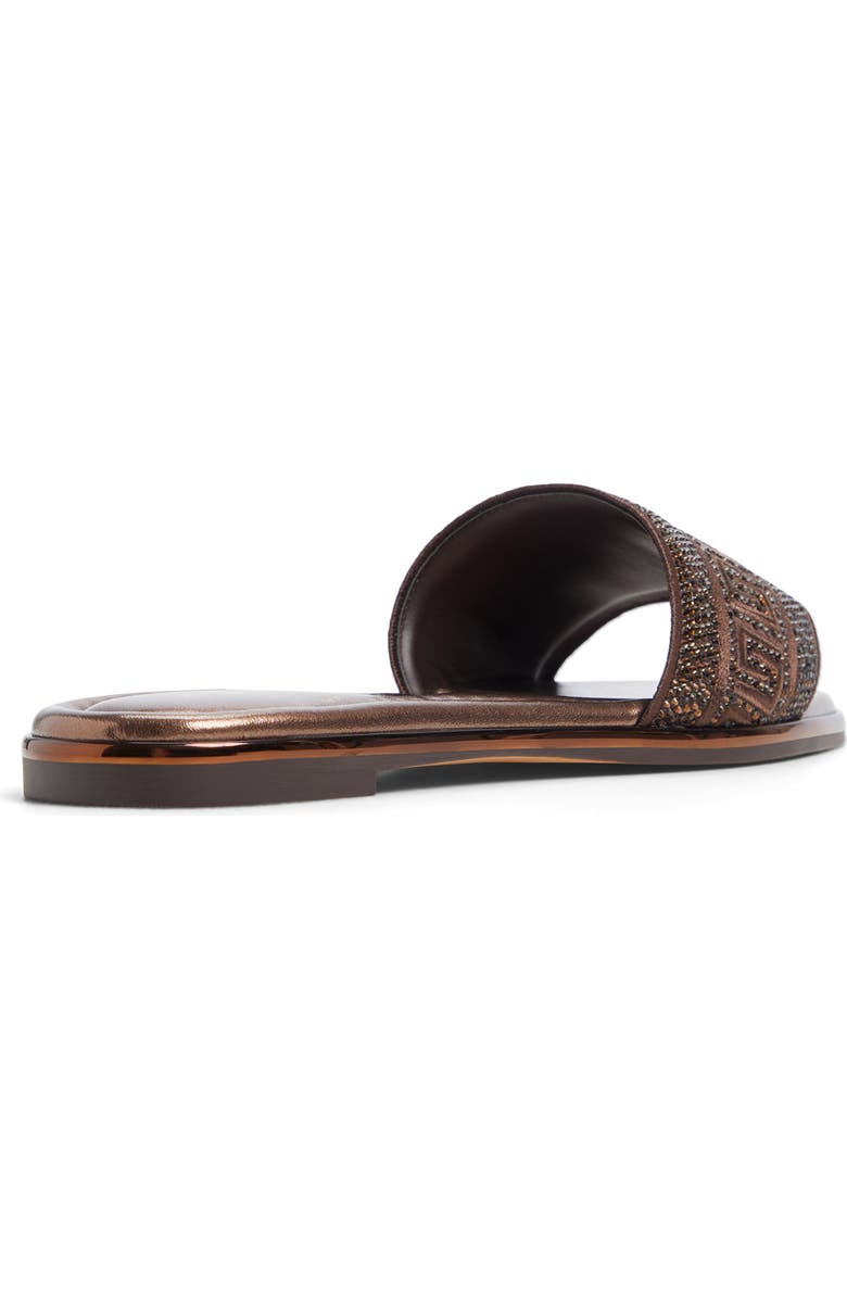 ALDO Oceania Slide Sandal, Alternate, color, Dark Brown