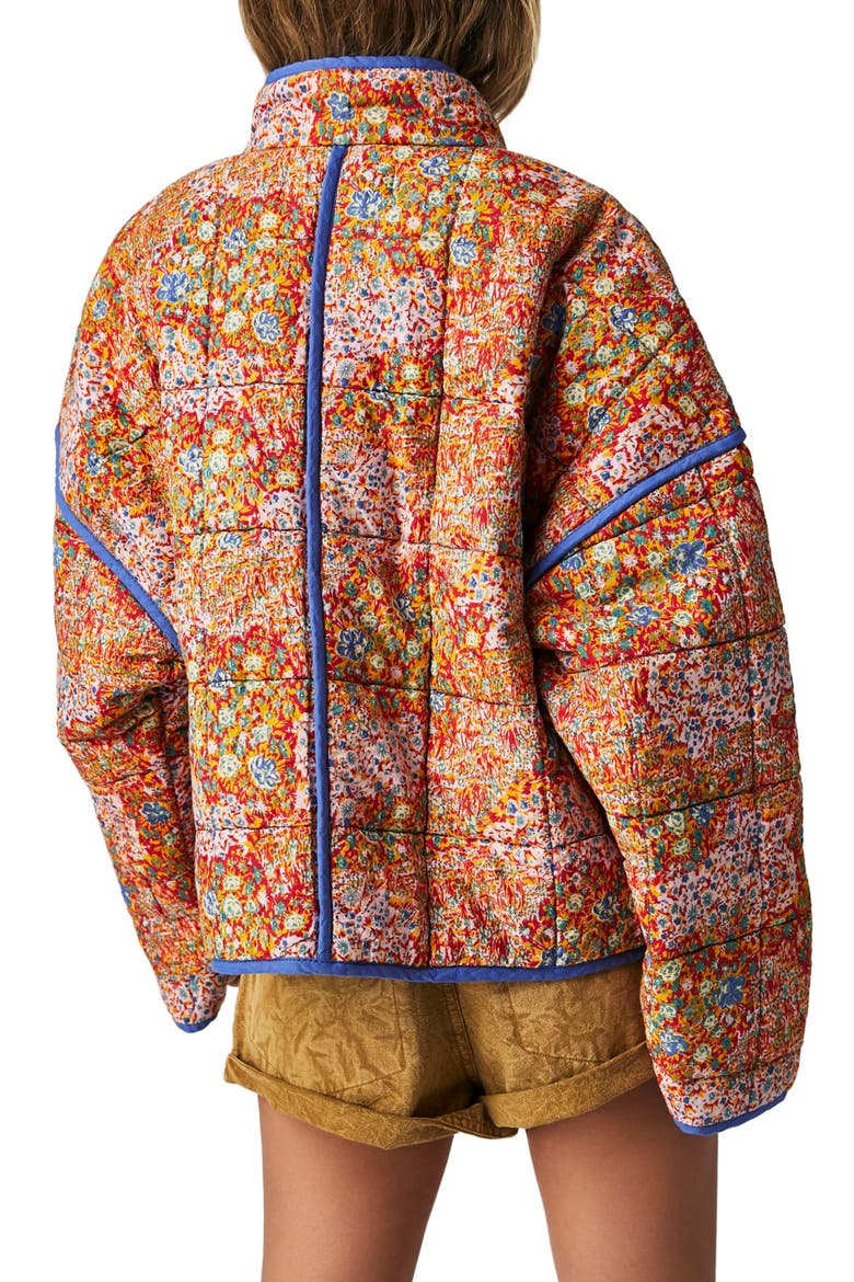 Chloe Print Jacket, Alternate, color, CANDY COMBO