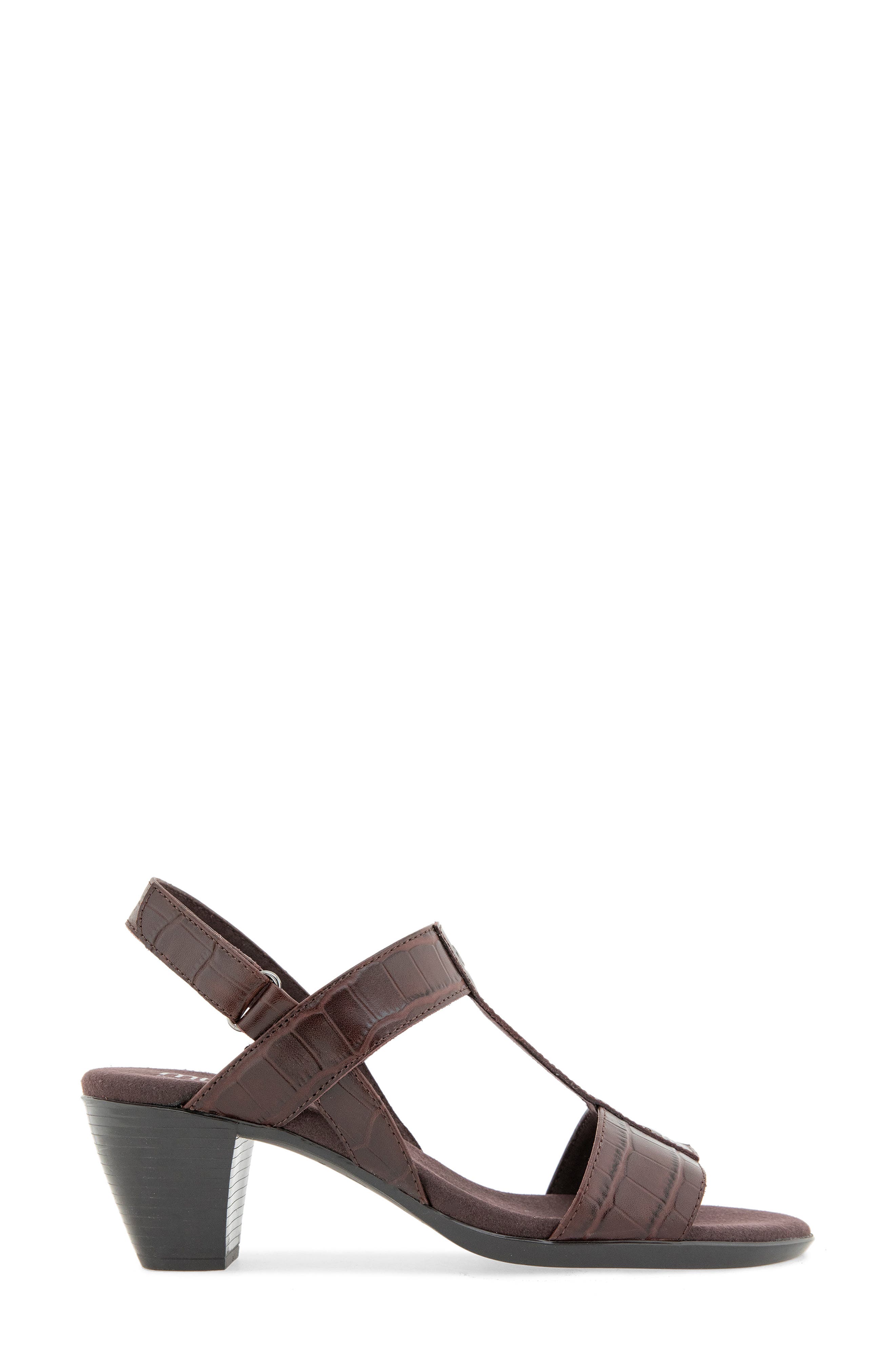 Willow Slingback Sandal, Alternate, color, DARK CHOCOLATE CROCO