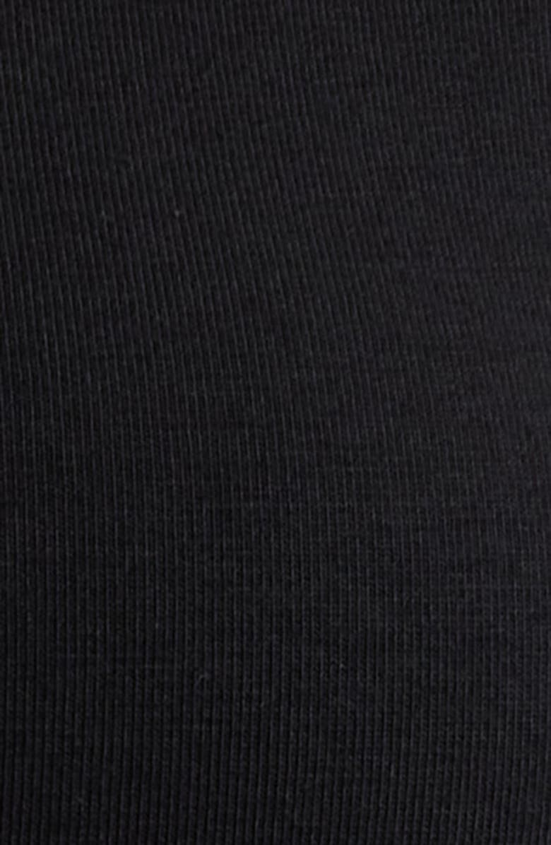 Princess Polly Currents Flower Cutout Cotton Blend Top, Alternate, color, Black