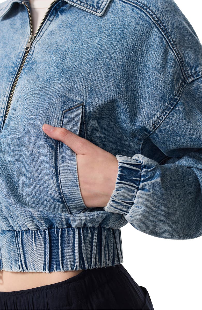 rag & bone Lara Featherlight Denim Jacket, Alternate, color,