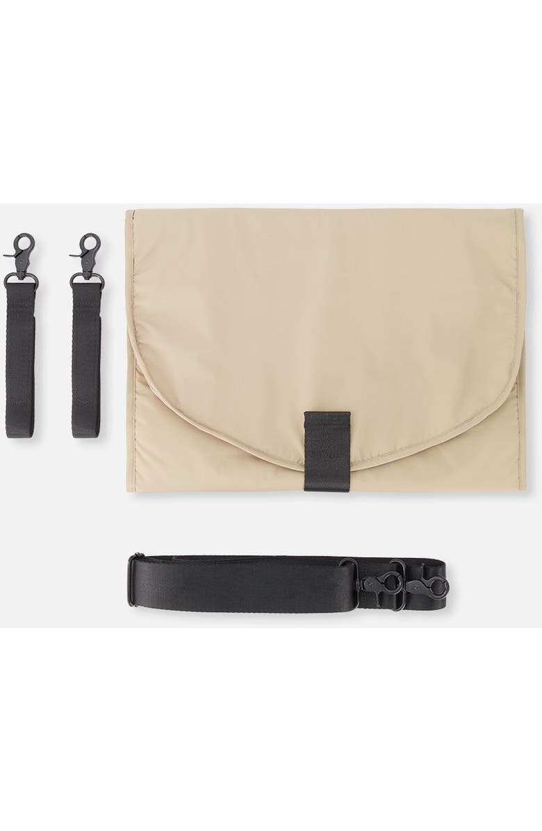 Deux par Deux Diaper Bag with Changing Mat and Stroller Straps, Alternate, color,