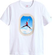Jordan Kids' Air Jordan Plane Window Graphic Cotton Blend T-Shirt