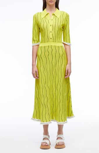 Art Nouveau Jacquard Polo Dress