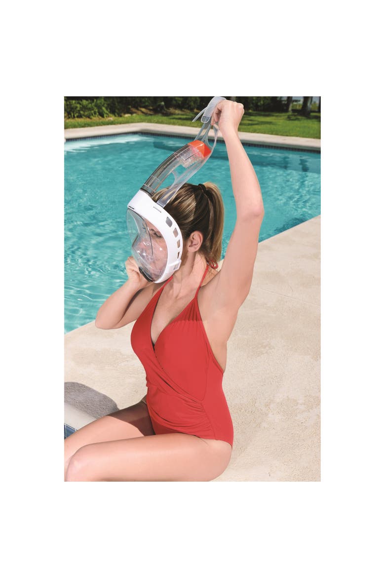 Seaclear Vista Snorkeling Mask, White, Alternate, color, White