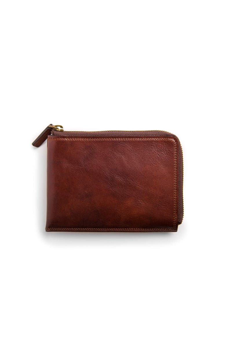Dolce Zip Passport/travel Documents, Alternate, color, DARK BROWN