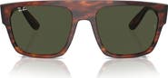 Ray-Ban 57mm Square Sunglasses
