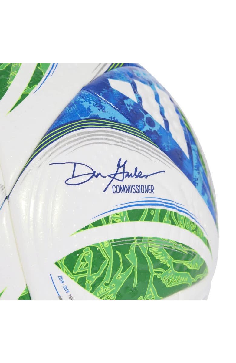 adidas White MLS 2025 Pro Soccer Ball, Alternate, color,