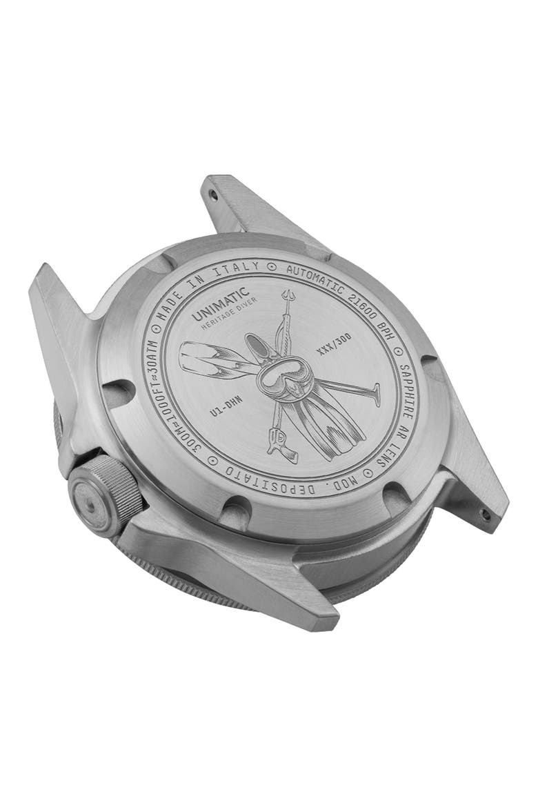 Diving Heritage Diving Watch, 41.5mm, Alternate, color, BLUE
