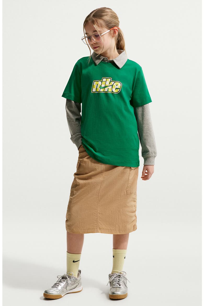 Kids' Celebrate Sport Cotton Graphic T-Shirt, Main, color, MALACHITE