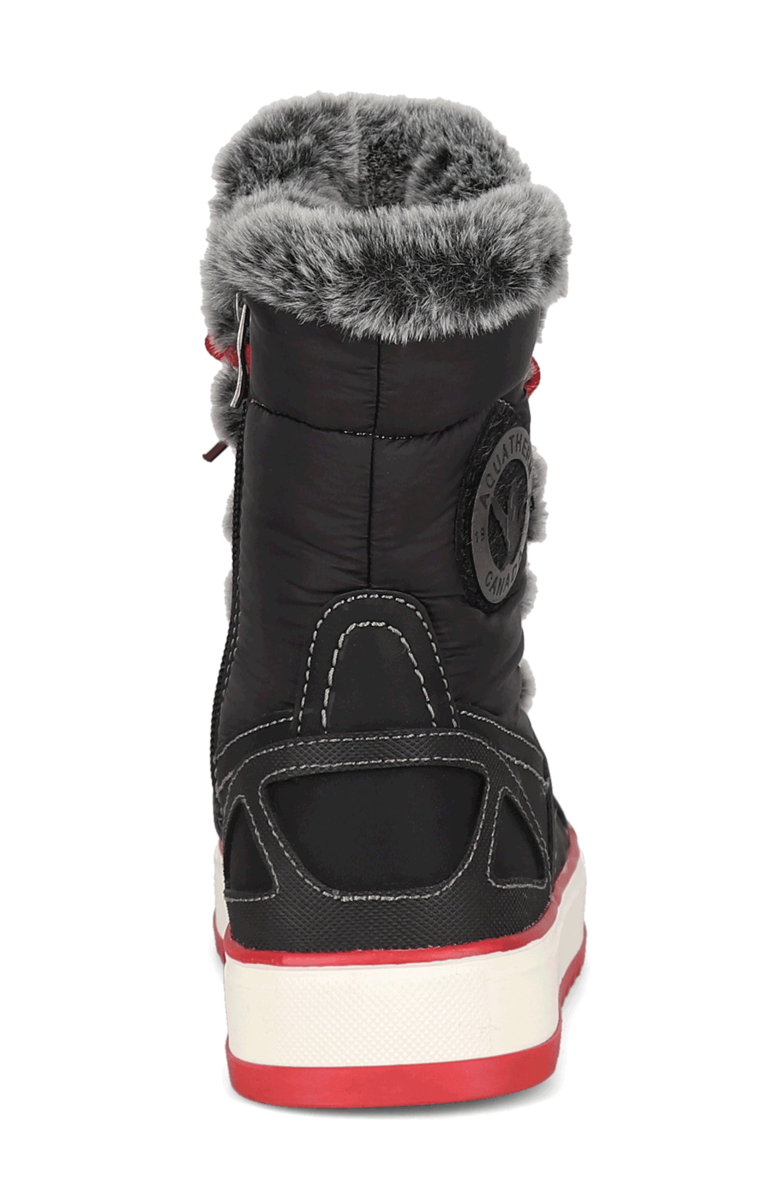AQUATHERM BY SANTANA CANADA Mara Waterproof Faux Fur Boot, Alternate, color, 