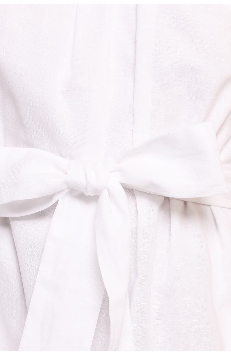 Petal & Pup Dylan One-Shoulder Minidress, Alternate, color, White