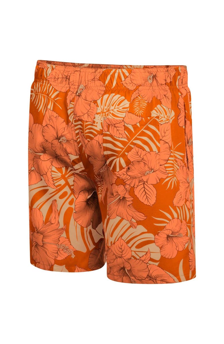 COLOSSEUM Men's Colosseum Orange Clemson Tigers The Dude Swim Shorts, Alternate, color, 