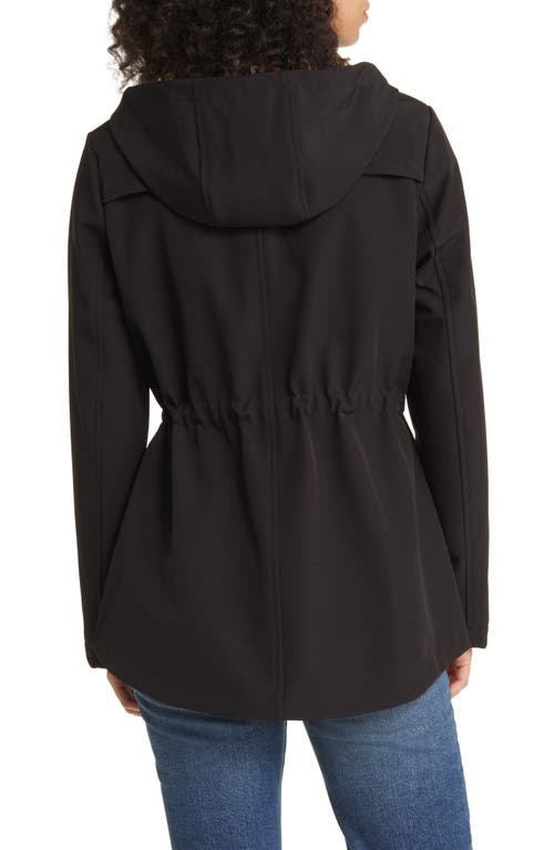Via Spiga Soft Shell Jacket In Black