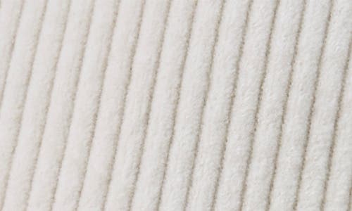 Bruno Magli Wide Wale Corduroy Baseball Cap In White