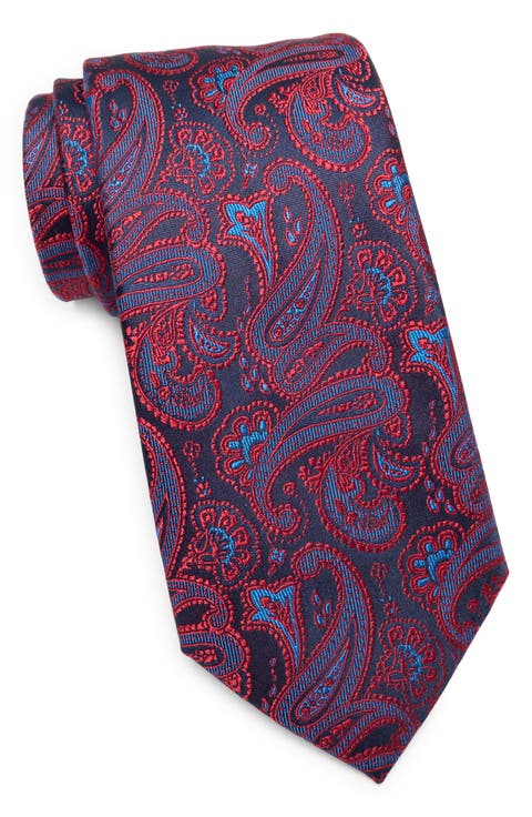 Parkfield Pasiley Silk Blend Tie