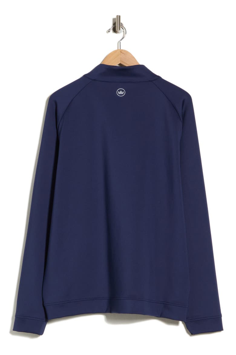 Weld Hybrid Half Zip Pullover, Alternate, color, NAVY