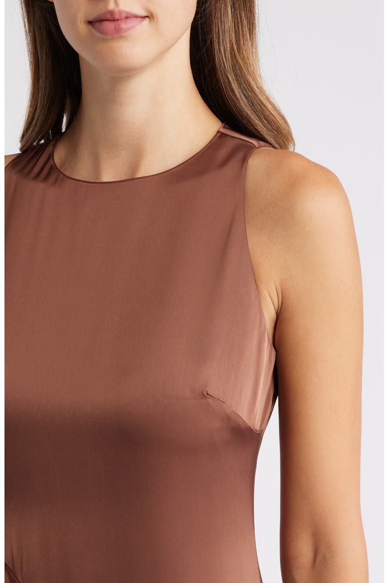 The Angie Dress, Alternate, color, BROWN UMBER