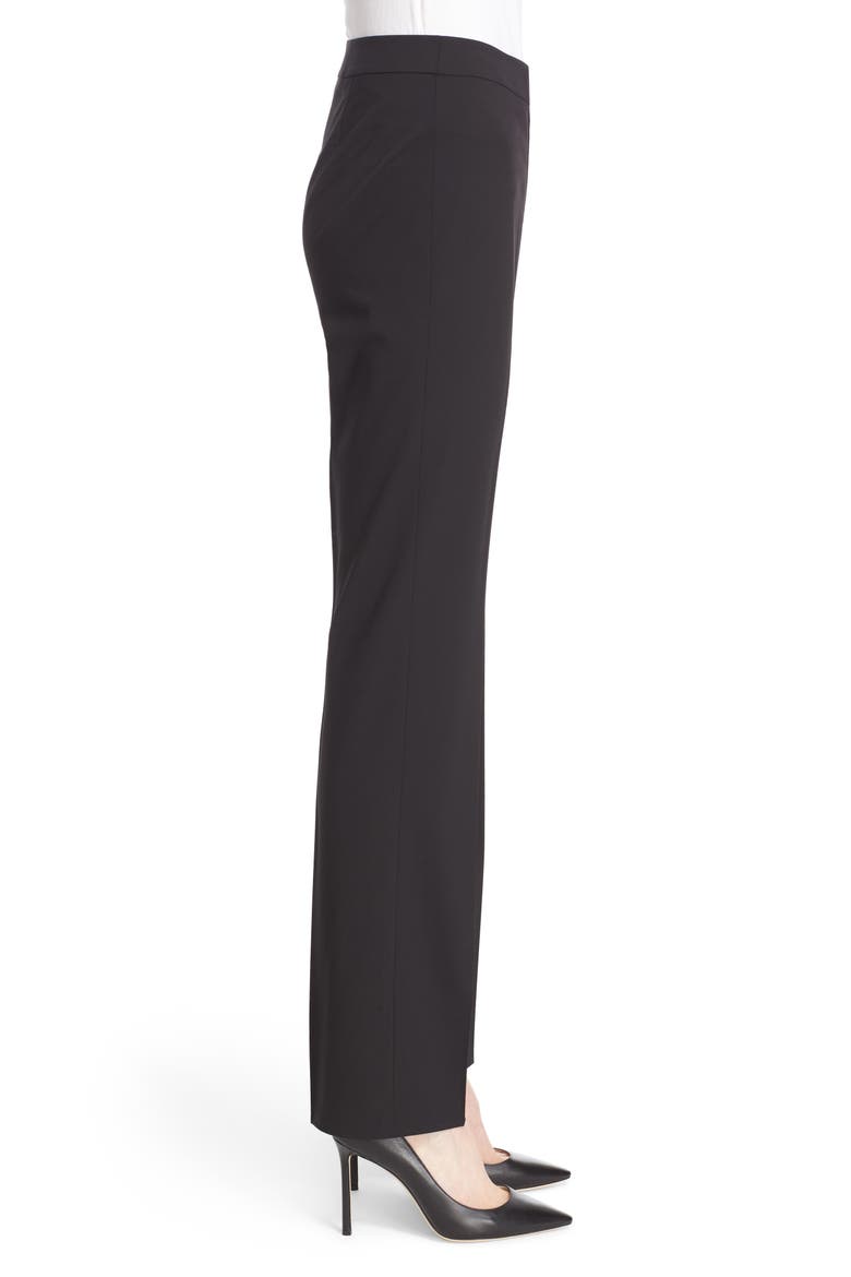 Barrow Stretch Wool Pants, Alternate, color, BLACK