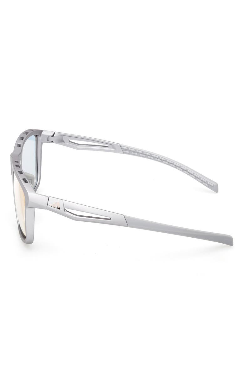 adidas 57mm Navigator Sunglasses, Alternate, color, Grey / Roviex / Photochromic